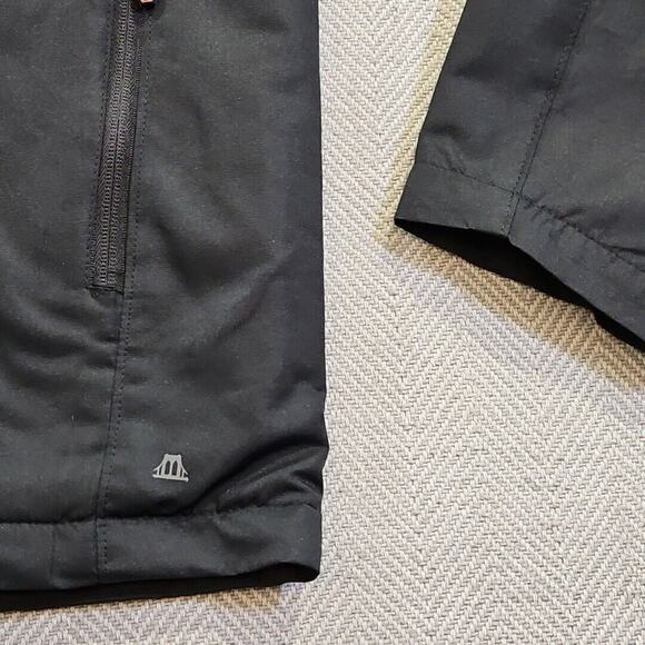 Hawke & Co Performance Black Hoodie Men's Size Large Zip Jacket Fleece Lined NWT - Picture 2 of 16